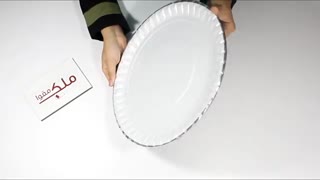 دیس مقوایی یکبار مصرف گرد قطر 31 سفید