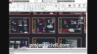 نقشه معماری ، سازه ، ریز متره و برنامه پروژه