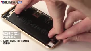 آموزش تعویض فلت ولوم آیفون 6 پلاس