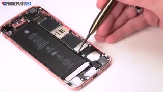 آموزش تعویض ویبراتور آیفون 6 اس