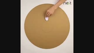 ساخت یک آینه شیک و زیبا با قاشق یکبار مصرف | nect.ir