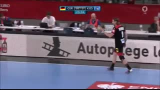 دیدار تیم های آلمان و کوزوو در مقدماتی قهرمانی مردان اروپا یورو 2020