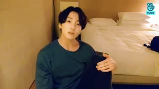 ویلایو اخیر جونگ کوک در بوسان (زیرنویس فارسی) jung kook vlive bts