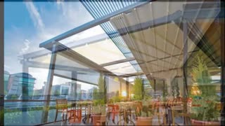 حقانی 09380039391-سقف چادری پارکینگ- سقف بازشو رستوران بام