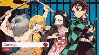 Demon Slayer: Kimetsu no Yaiba Op Full : Gurenge - LiSA