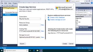 کورس ﻿Microsoft Azure - ویژوال استودیو برای مایکروسافت لاجورد...
