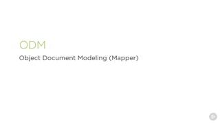 دانلود آموزش ﻿MongoDB - اسناد