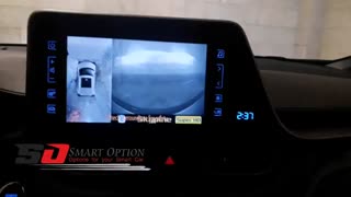 دوربین 360 درجه و جک برقی صندوق فابریک تویوتا chr - اسمارت آپشن