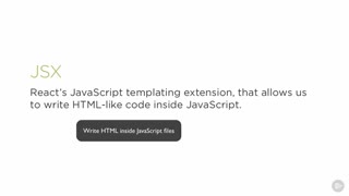 دوره ﻿GatsbyJS - مقدمه ای مختصر درباره واکنش قطعات و JSX...