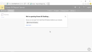 کورس ﻿Power BI - نسخه ی نمایشی: گزارش انتشار به Power BI Report Server...