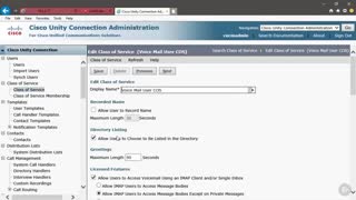 دوره ﻿Cisco Unity - پیکربندی سرویس ویدئو اتصال وحدت...