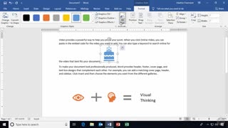 دانلود کورس ﻿ورد 2019 - درج آیکون ها