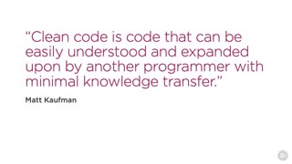 دوره ﻿سلزفورس - کد تمیز قابل خواندن است