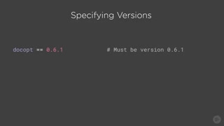 دانلود دوره ﻿پایتون - پروژه ها، الزامات و نسخه ها...