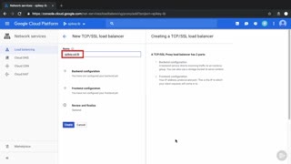 آموزش ﻿GCP - پیکربندی SSL Proxy Load Balancer
