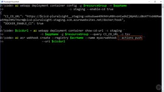 آموزش ﻿Microsoft Azure - نسخه ی نمایشی: پیکربندی تحویل مداوم با اسلات ACR و ...