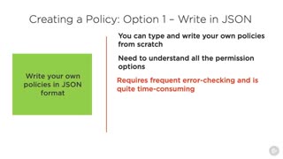 کورس ﻿آمازون وب سرویسز - ایجاد یک سیاست