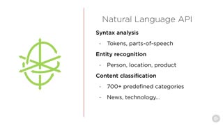 دانلود آموزش ﻿Google Machine Learning - معرفی API Language Natural Language...