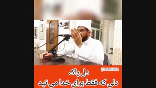 شیخ رحیمی درباره دل پاک