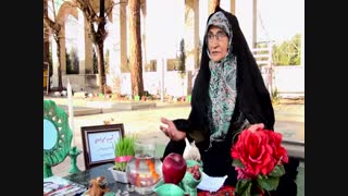 مادر بزرگوار شهید سید حسن موسوی آغاز سال 98 "موسسه معراج اندیشه گل گهرسیرجان"