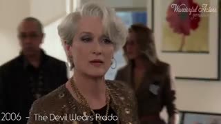 Meryl Streep Time-Lapse Filmography!
