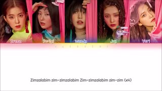 متن آهنگ Zimzalabim از redvelvet