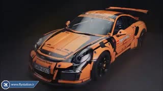 بازی ذهن و تقویت تمرکز با لگو پورشه دکول (Decool) مدل GT3 RS /ایستگاه پرواز