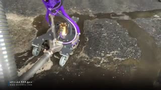 استفاده از نازل زمین شوی برای حذف آلودگی های عمیق سطوح