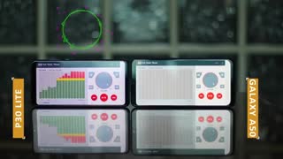 مقایسه هواوی P30 لایت با گلکسی A50 در پخش صدا