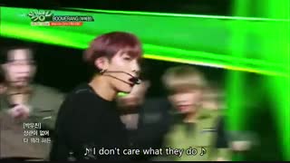 برد گروه wanna one با اجرای boomerang