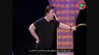 ریکی جرویس: آدولف هیتلر و فریدریش نیچه