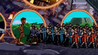 پایان Avengers Endgame به صورت 16 Bit