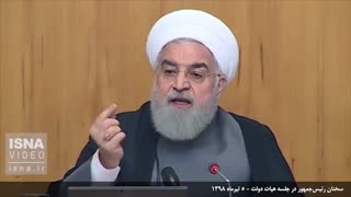 توصیه روحانی به آمریکا و اروپا