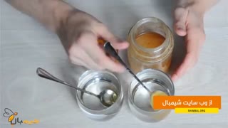 تشخیص عسل طبیعی از تقلبی با استفاده از آب