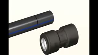 نصب لوله پلی اتیلن به رابط پیچی