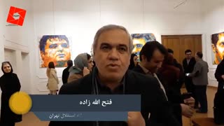 مصاحبه خبری با موبایل