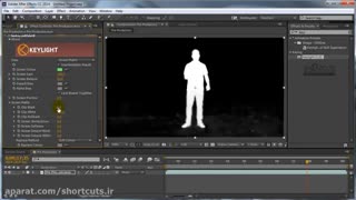 حذف پرده کروماکی با نرم افزار Adobe After Effects