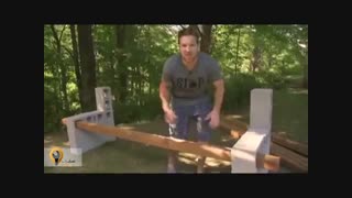 آموزش ساخت نیمکت ویلا