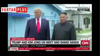 ابراز خوشحالی و تشکر ترامپ از ملاقات با کیم جونگ اون