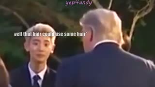 واکنش های خنده دار اعضای اکسو با ترامپ