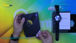 ساعت هوشمند FS08- بسته بندی و معرفی محصول - شیدتگSHIDTAG