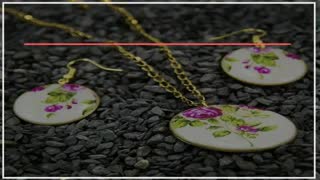 شیک ترین زیورآلات رزینی