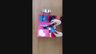 کارت پستال سه تکه و آیتم دار