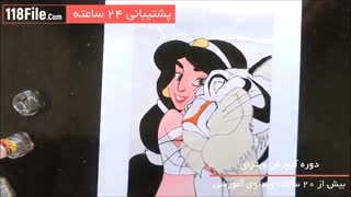 آموزش جذاب ویترا روی شیشه