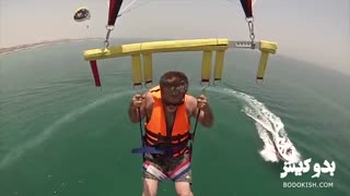 جزیره ی زیبای کیش  - پاراسل کیش