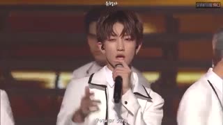 اجرای آهنگ. Popular song از seventeen
