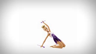 عروسک مفصلی باربی ژیمناست