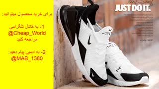 کفش مشکی سفید نایک(قیمت:179هزارتومان)