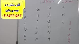 آموزش زبان ایتالیایی و آزمون استرنی_استاد علی کیانپور