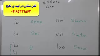 آموزش 100% تضمینی مکالمه ی زبان ایتالیایی-لغات ایتالیایی-استاد علی کیانپور